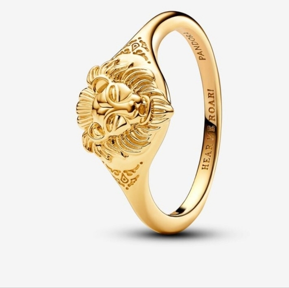 Authentic Pandora Game of Thrones Lannister Lion Ring - Picture 1 of 7